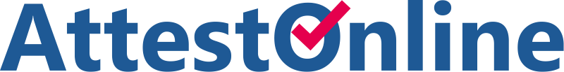 Attestonline logotyp.