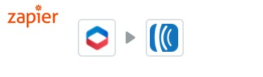 Zapier och eEkonomi logotyp.