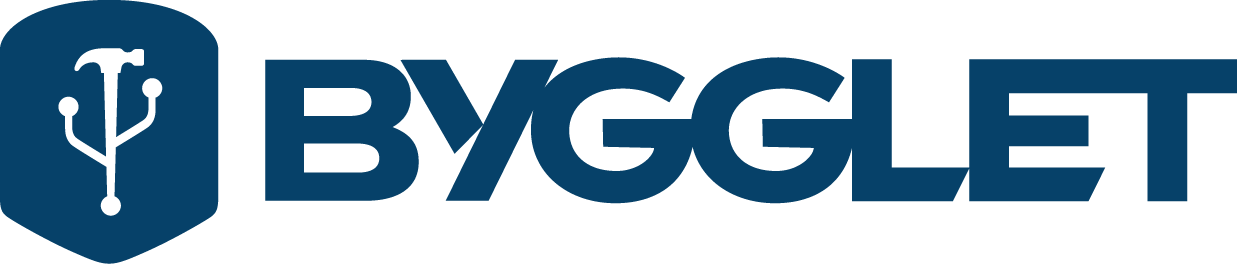 Logotyp för Bygglet.