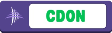 Logotyp för CDON by Sharespine.