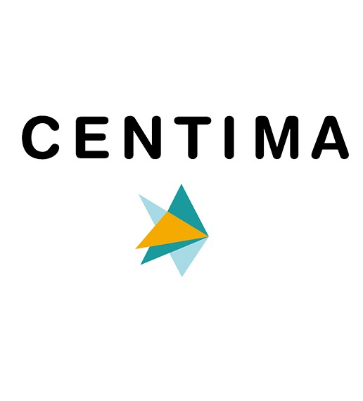 Logotyp för Centima.
