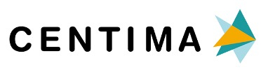 Logotyp för Centima.