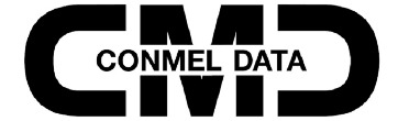 Logotyp för Conmel Data.
