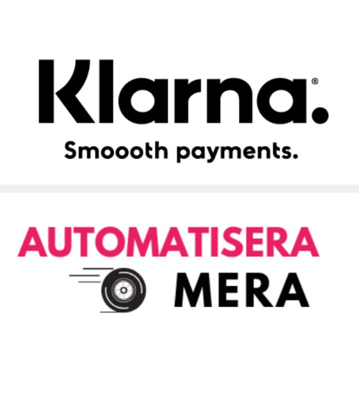 Logo för Klarna och Automatisera Mera