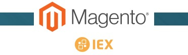 Logotype för Magento by IEX