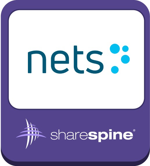 Logotyp Nets + Sharespine