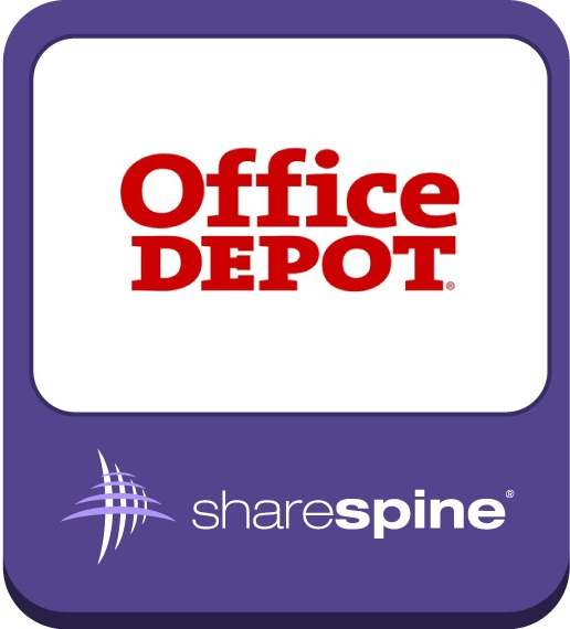 Logotyp Office Depot.