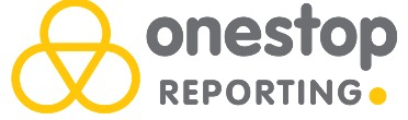 Logotyp Onestop Reporting.