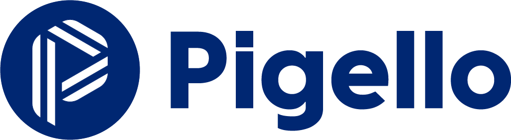 Logotype Pigello. 