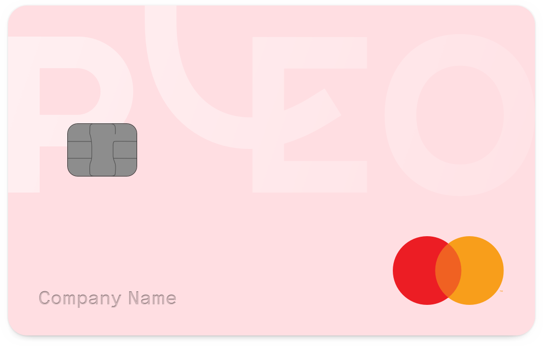 Så här ser Mastercard ut från Pleo.