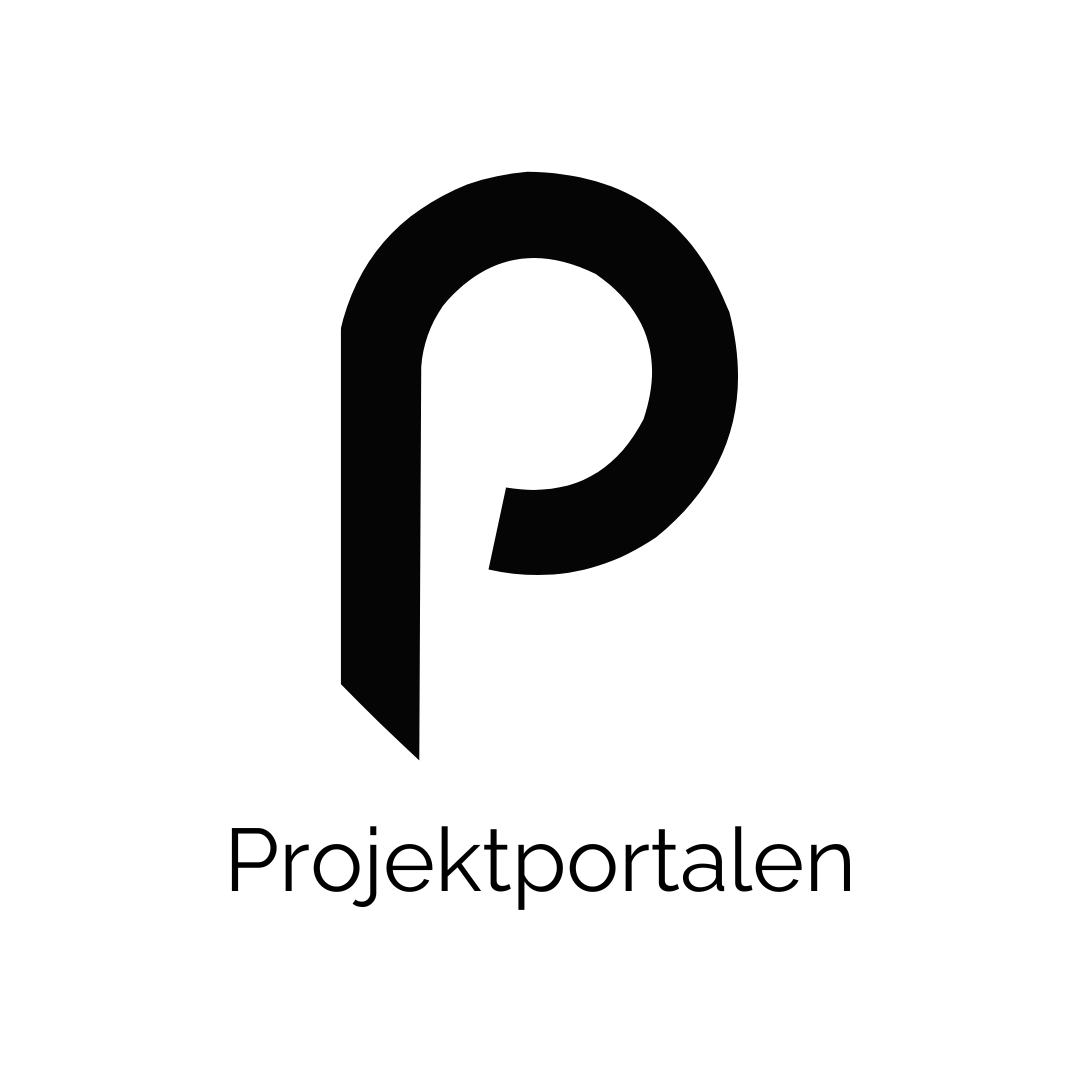 Logotype för Projektportalen.