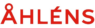 Logotyp för Åhlens.