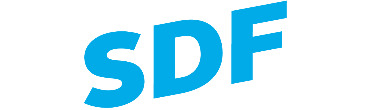 Logotyp för SDF.