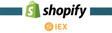 Logotyp för Shopify.