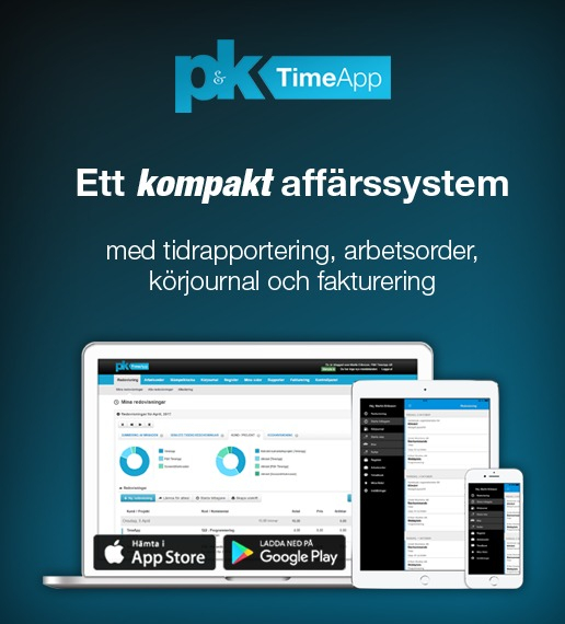Timeapp på dator, ipad och mobil.