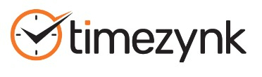 Timezynk logotype.
