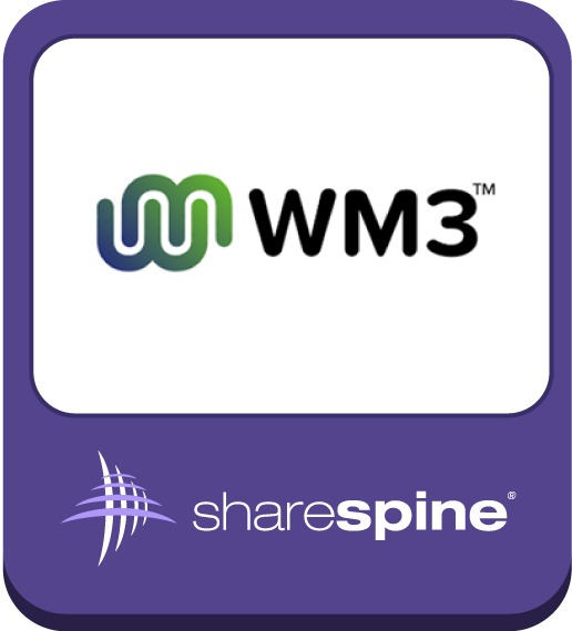 WM3 by Sharespine logotyp.