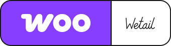 WooCommerce by Wetail logotyp. 